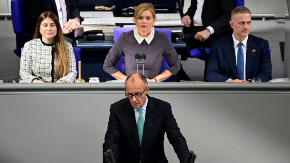 Merz beschw&ouml;rt "sch&ouml;pferische Anstrengung" als Antwort auf Extremismus