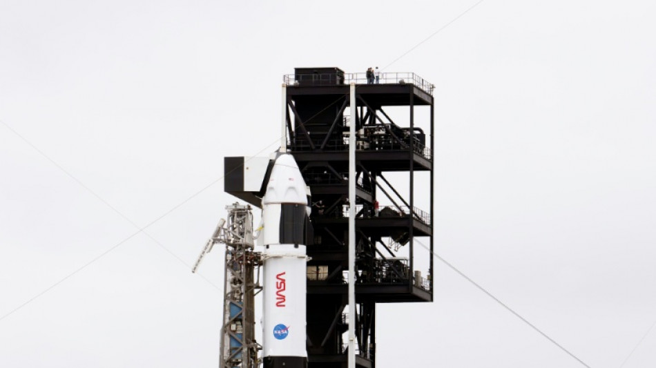 NASA crew set for flight to ISS