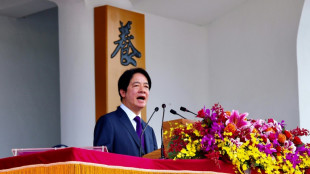 Presidente de Taiwan pede unidade diante da 'amea&ccedil;a' da China