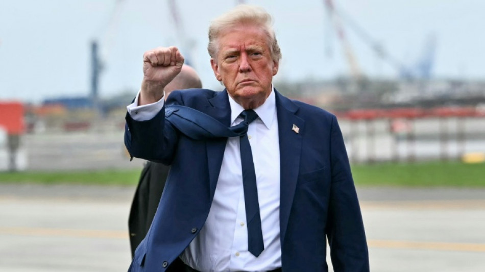 "No hemos hecho más que empezar", dice Trump al festejar sus primeros 100 días