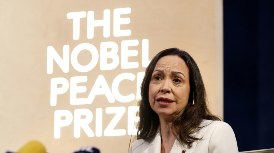 María Corina Machado apoia apreensão de petroleiro venezuelano pelos EUA