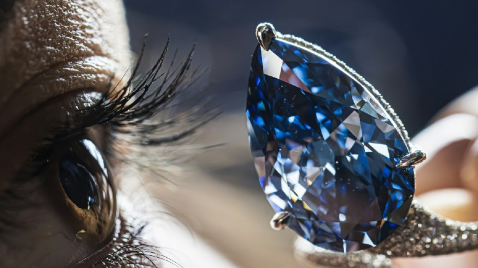 Mellon Blue diamond sells for $25.6 million