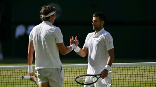 Wimbledon: Djokovic malmen&eacute; par Rinderknech, Sinner facile