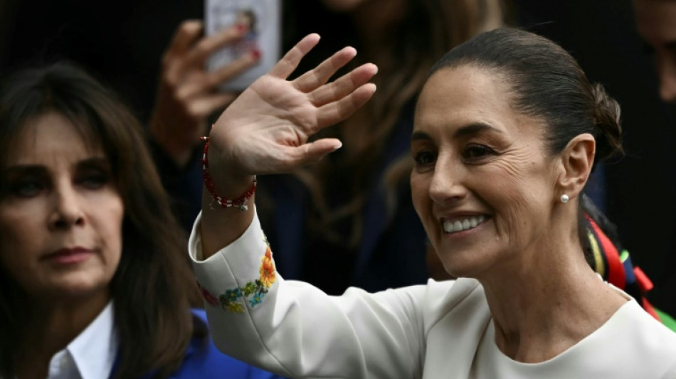 Claudia Sheinbaum legt Amtseid als erste Pr&auml;sidentin Mexikos ab