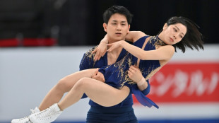 Miura, Kihara claim Japan's first ever pairs skating world gold
