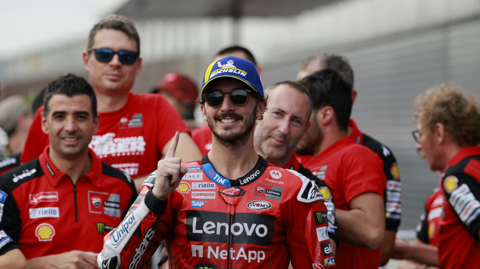 MotoGp: Giappone; gioia Bagnaia 'così posso competere'