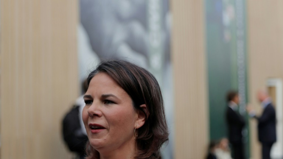 Au&szlig;enministerin Baerbock erh&auml;lt in Aachen Orden wider den tierischen Ernst