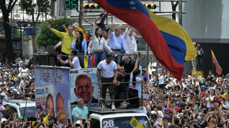 Opositora Machado pede que 'luta' continue na v&eacute;spera de manifesta&ccedil;&otilde;es na Venezuela
