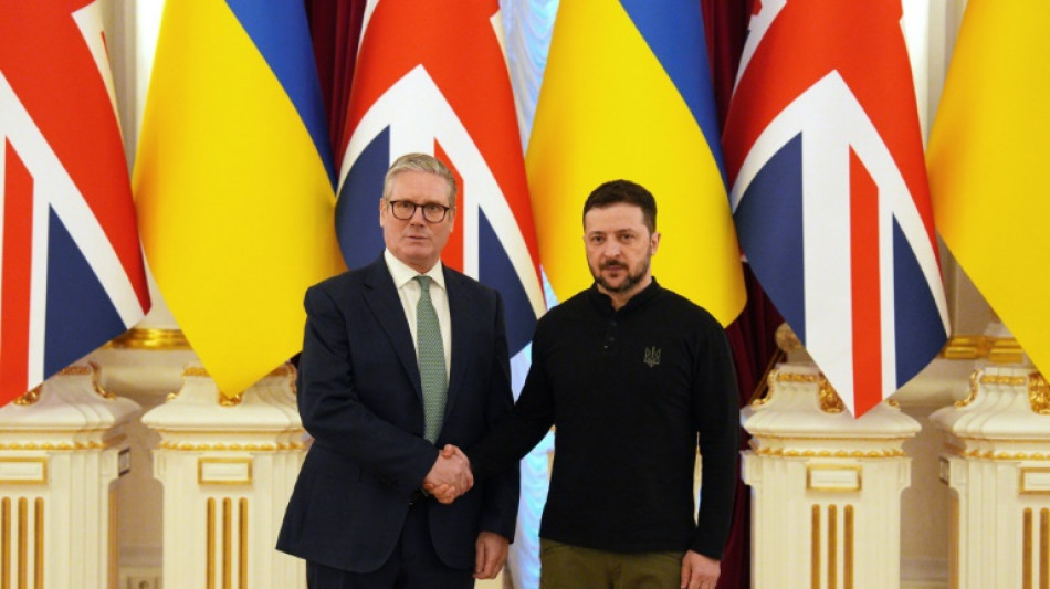 Primeiro-ministro brit&acirc;nico firma ambicioso acordo de seguran&ccedil;a em Kiev