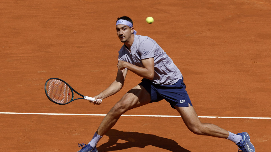 Internazionali: Sonego eliminato al primo turno da Burruchaga