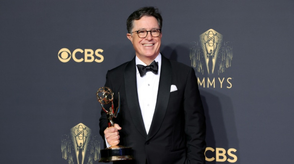 'Fired and festive': 'Late Show' host Stephen Colbert bows out
