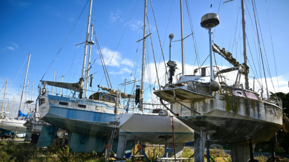Un "Emma&uuml;s de la mer" &agrave; la recherche de tr&eacute;sors recyclables dans les cimeti&egrave;res de bateaux