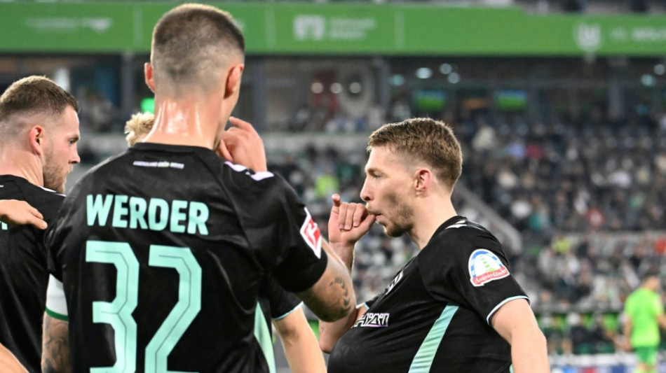 Ausw&auml;rtsmacht Bremen gewinnt auch in Wolfsburg