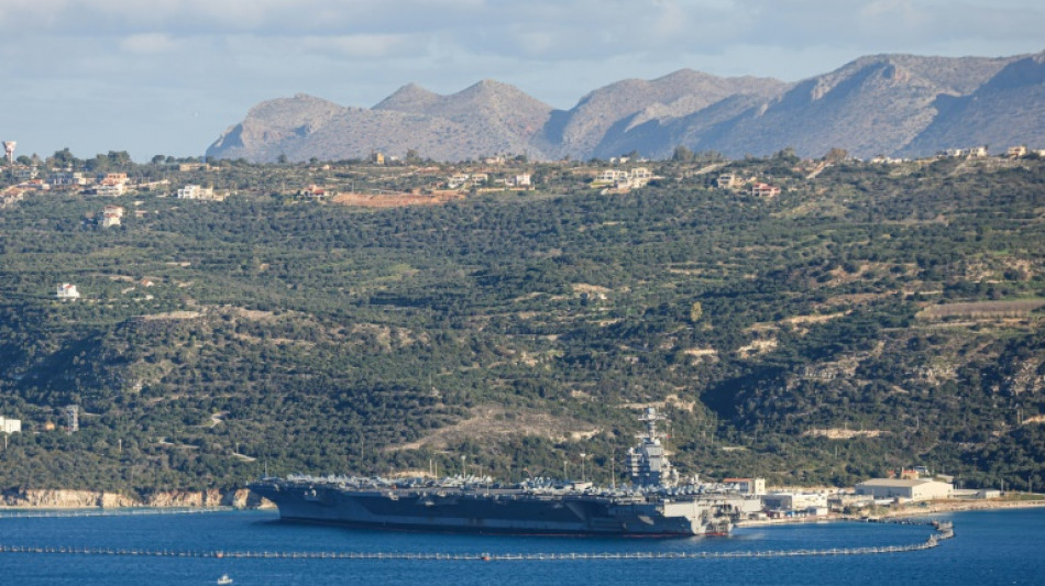 Atom-Konflikt mit dem Iran: US-Flugzeugtr&auml;ger erreicht Marinest&uuml;tzpunkt auf Kreta