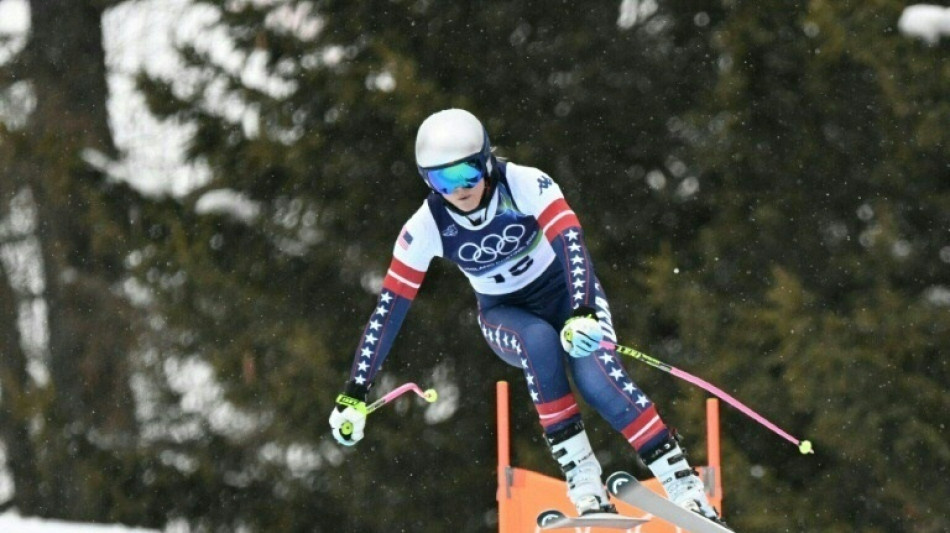 Lindsey Vonn completes second downhill training session