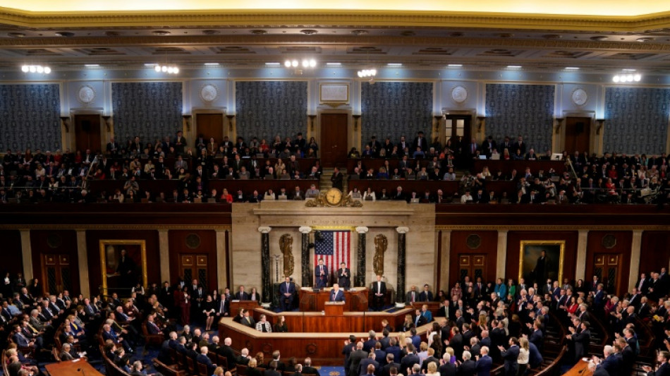 Amor y odio hacia Trump en el discurso m&aacute;s largo ante el Congreso