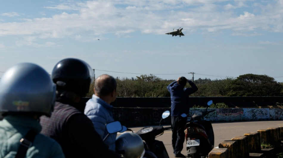 China conducts second day of military drills around Taiwan