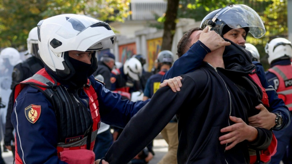 Albanian PM condemns 'chaos' as violent unrest spreads