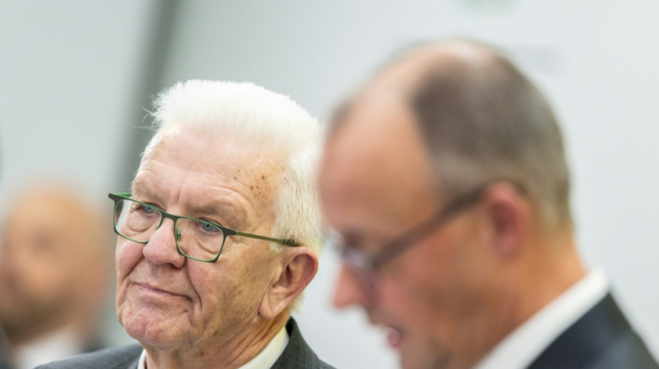 "Steile Lernkurve": Kretschmann lobt Amtsf&uuml;hrung von Merz