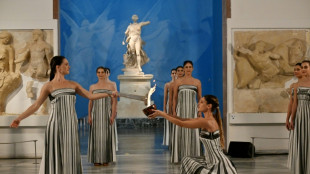 JO d'hiver 2026: le relais de la flamme olympique a d&eacute;but&eacute; &agrave; Olympie, en Gr&egrave;ce
