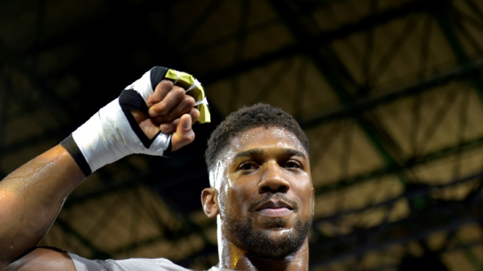 Joshua says he has put his 'heart back' into boxing