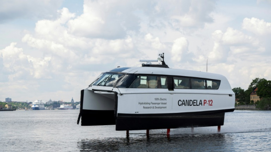 Transport urbain: Stockholm teste un "bateau volant" 100% &eacute;lectrique 