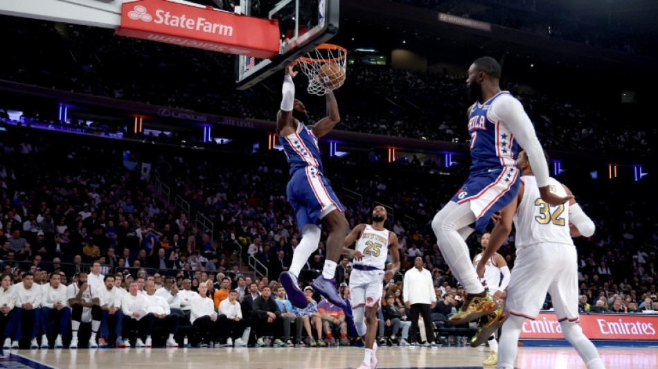 LeBron, Sixers spoil Knicks party as NBA season tips off