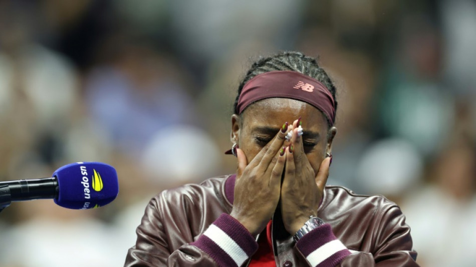Biles' presence helps Gauff win US Open crying game