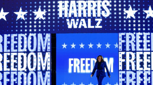 Kamala Harris em seu momento estelar na Conven&ccedil;&atilde;o Democrata
