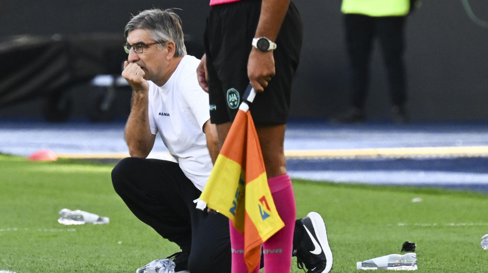 Monza: Juric 'niente da salvare nel primo tempo, mi tengo la reazione nella ripresa'