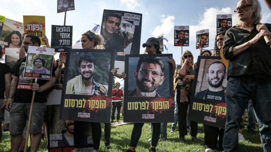 Greve em Israel para exigir acordo sobre os ref&eacute;ns