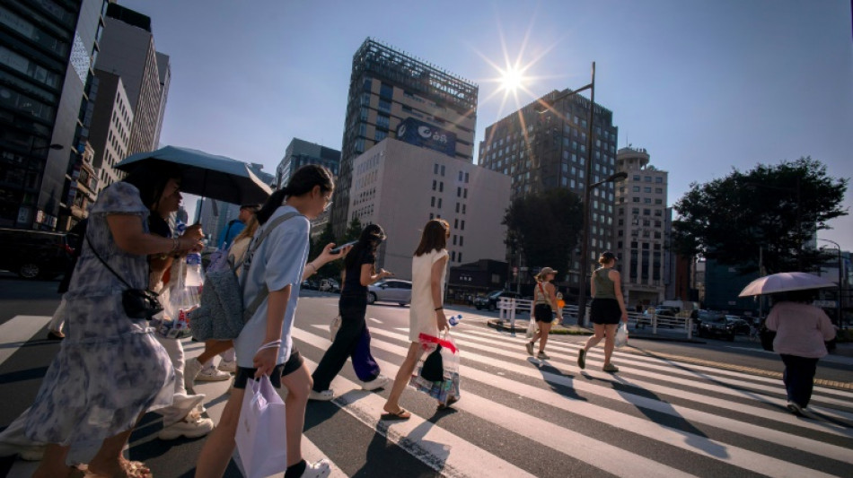 Japon: records de chaleur battus lundi dans 17 villes