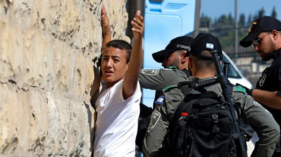 Tens&atilde;o extrema na Cidade Velha de Jerusal&eacute;m