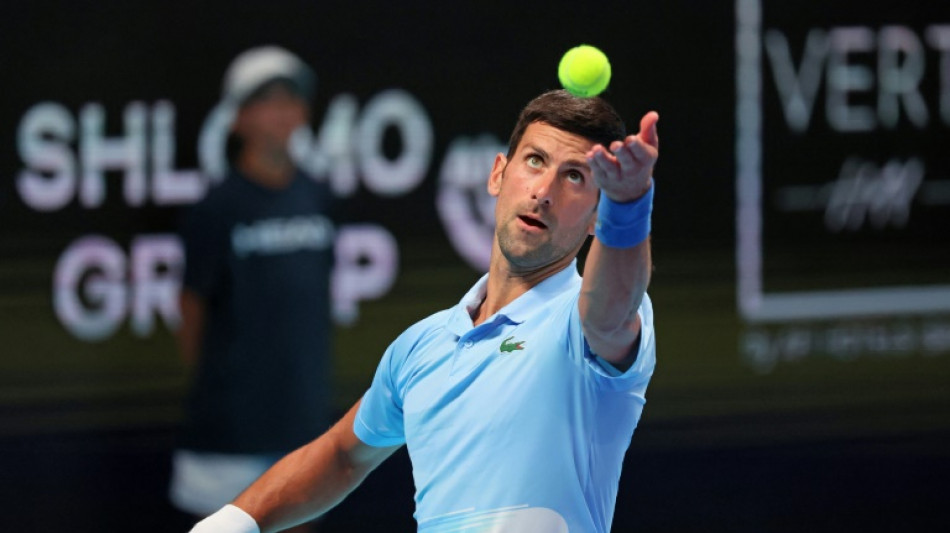 Tel-Aviv: ma&icirc;tre de ses &eacute;motions, Djokovic se qualifie pour sa 4e finale de la saison