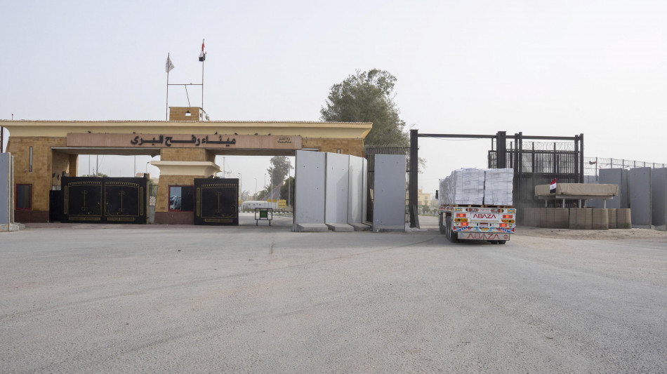 Israele, 'valico Rafah aperto per test ma passaggi da domani'
