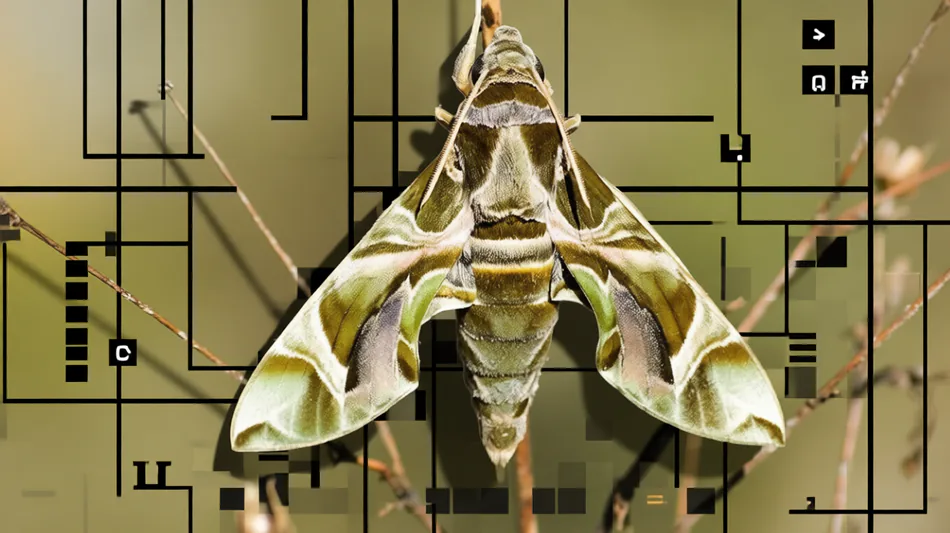 Esfinge-do-loendro confirmada pela primeira vez em Portugal