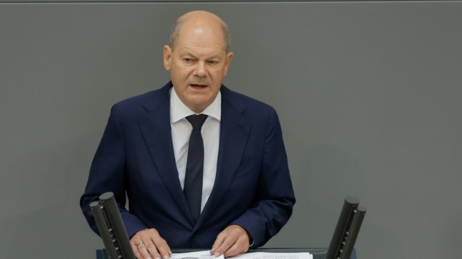 Scholz sagt Israel volle Unterst&uuml;tzung zu und kritisiert Iran und Abbas
