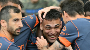Champions Inter thump Lazio in cup final warm up