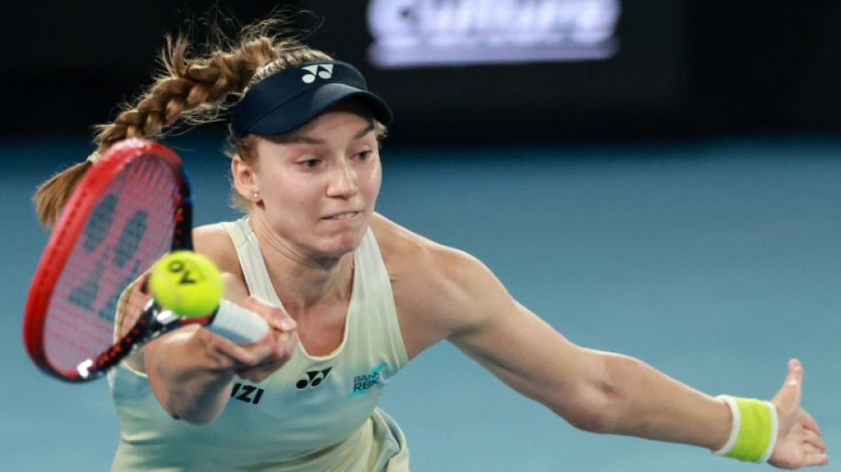 Tennis: Elena Rybakina remporte l'Open d'Australie, son 2e titre du Grand Chelem