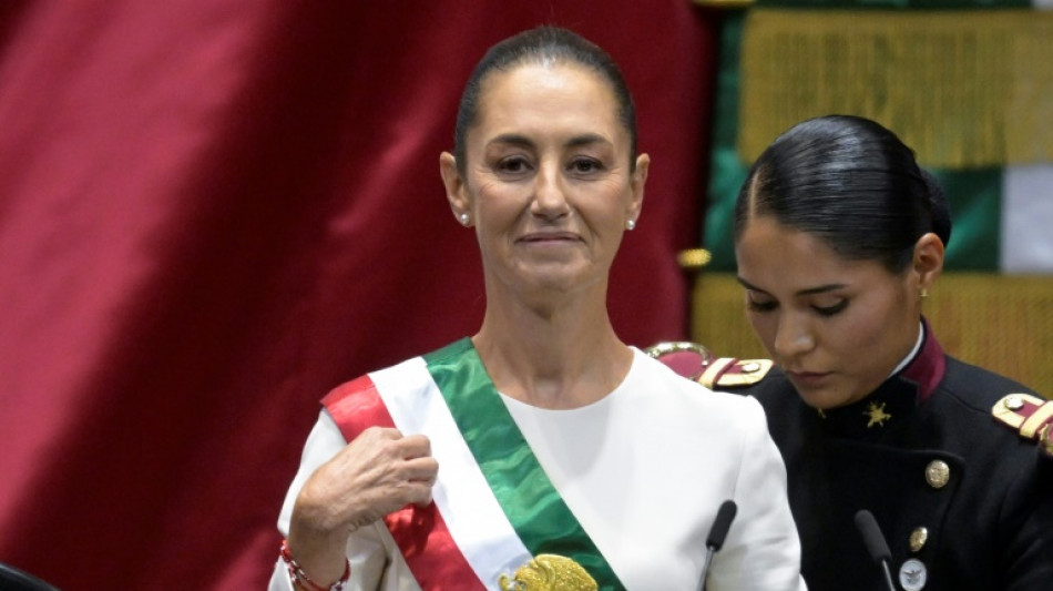 Claudia Sheinbaum toma posse como primeira mulher presidente do M&eacute;xico