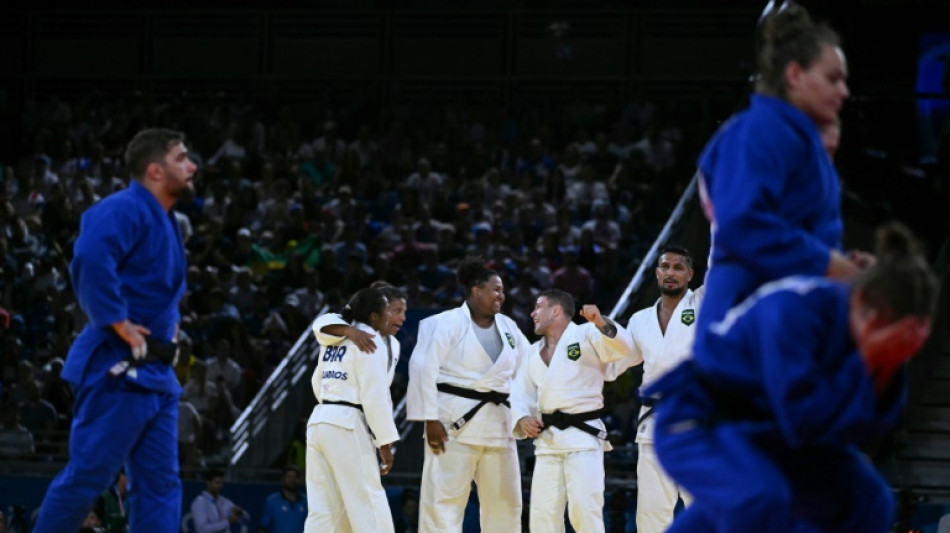 Brasil conquista bronze por equipes mistas no jud&ocirc; em Paris-2024