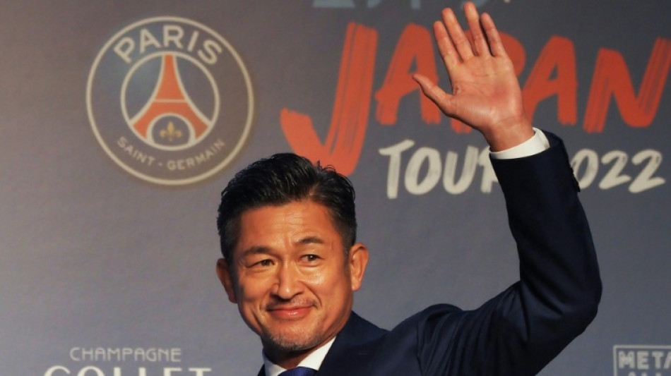 Japan footballer 'King Kazu' signs for new team at 58