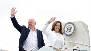Kamala Harris volta a fazer campanha com visitas a estados-p&ecirc;ndulo