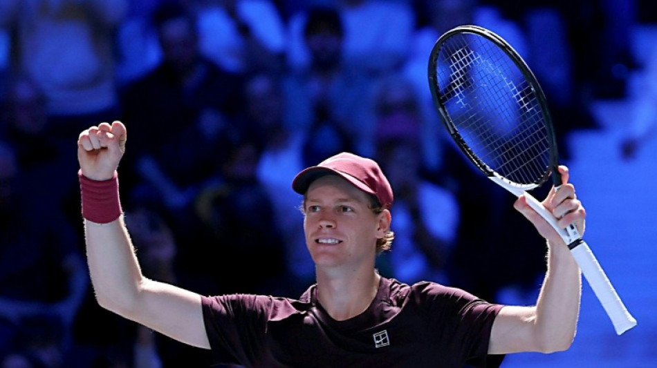 Tennis: Sinner bat Zverev et remporte l'ATP 500 de Vienne