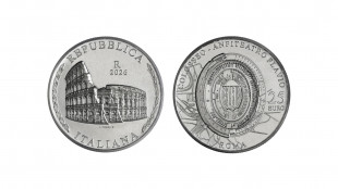 Il Colosseo diventa una moneta da un chilogrammo d'argento