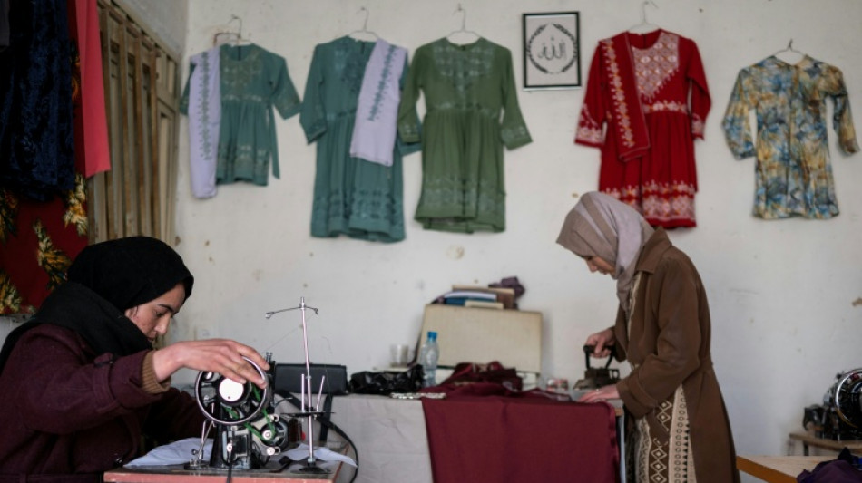 Afghan woman's boutique brightens Bamiyan
