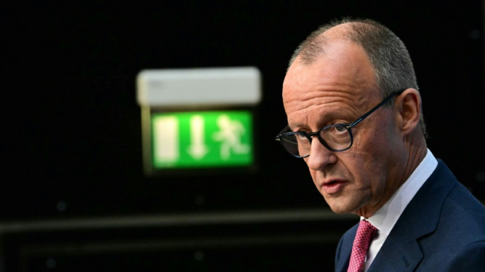 CDU-Chef Merz "aus heutiger Sicht" gegen Koalition mit Gr&uuml;nen