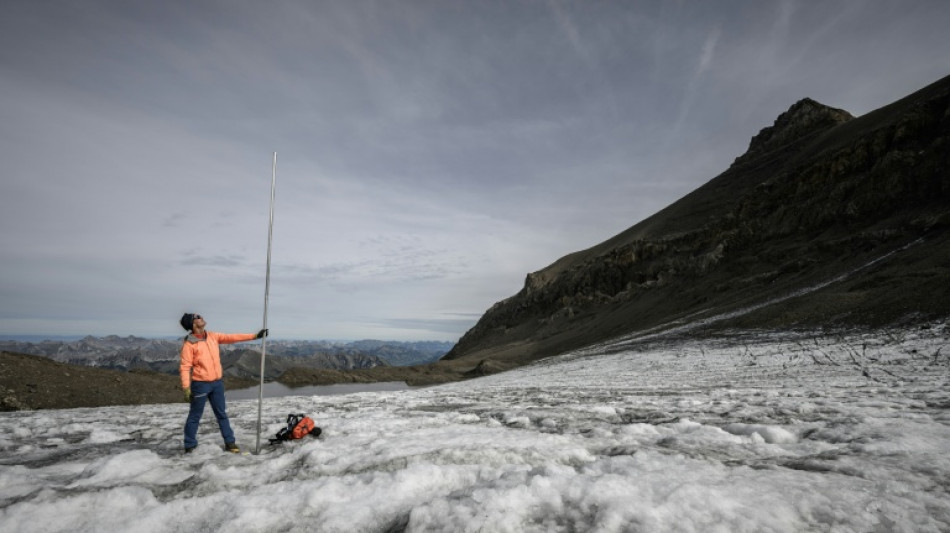 La fonte des glaciers s'acc&eacute;l&egrave;re, nouvelle ann&eacute;e "catastrophique" en Suisse
