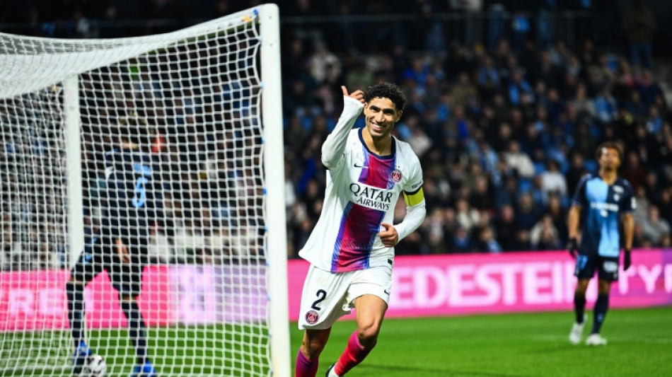 Hakimi bags hat-trick as PSG rip Le Havre to pieces