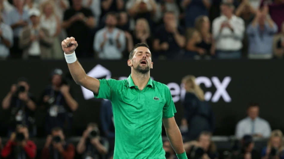 Djokovic says 'keep writing me off' after beating Sinner in late-nighter
